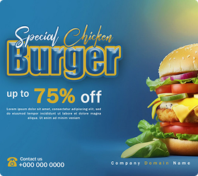 Special Chicken Burger
